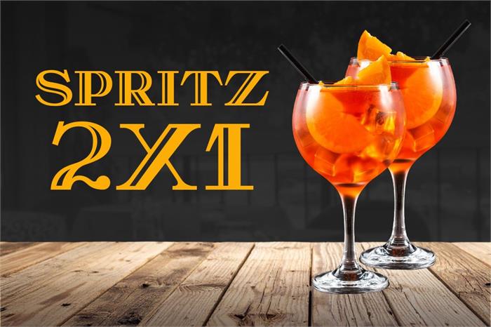 # 2x1 Spritz at Portovino Colico – Every Day from 2 PM to 5:00 PM